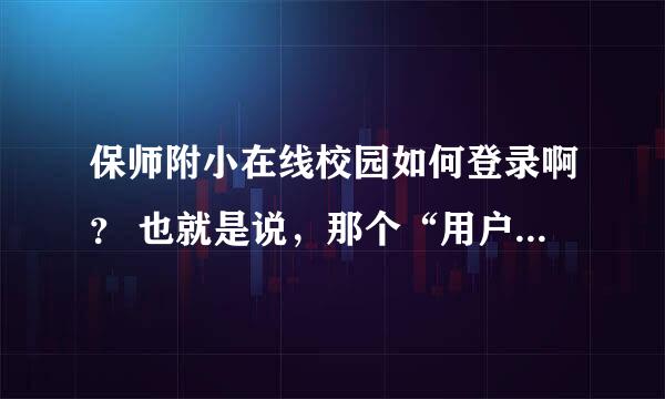 保师附小在线校园如何登录啊？ 也就是说，那个“用户名”和“密码”是从哪儿来的？