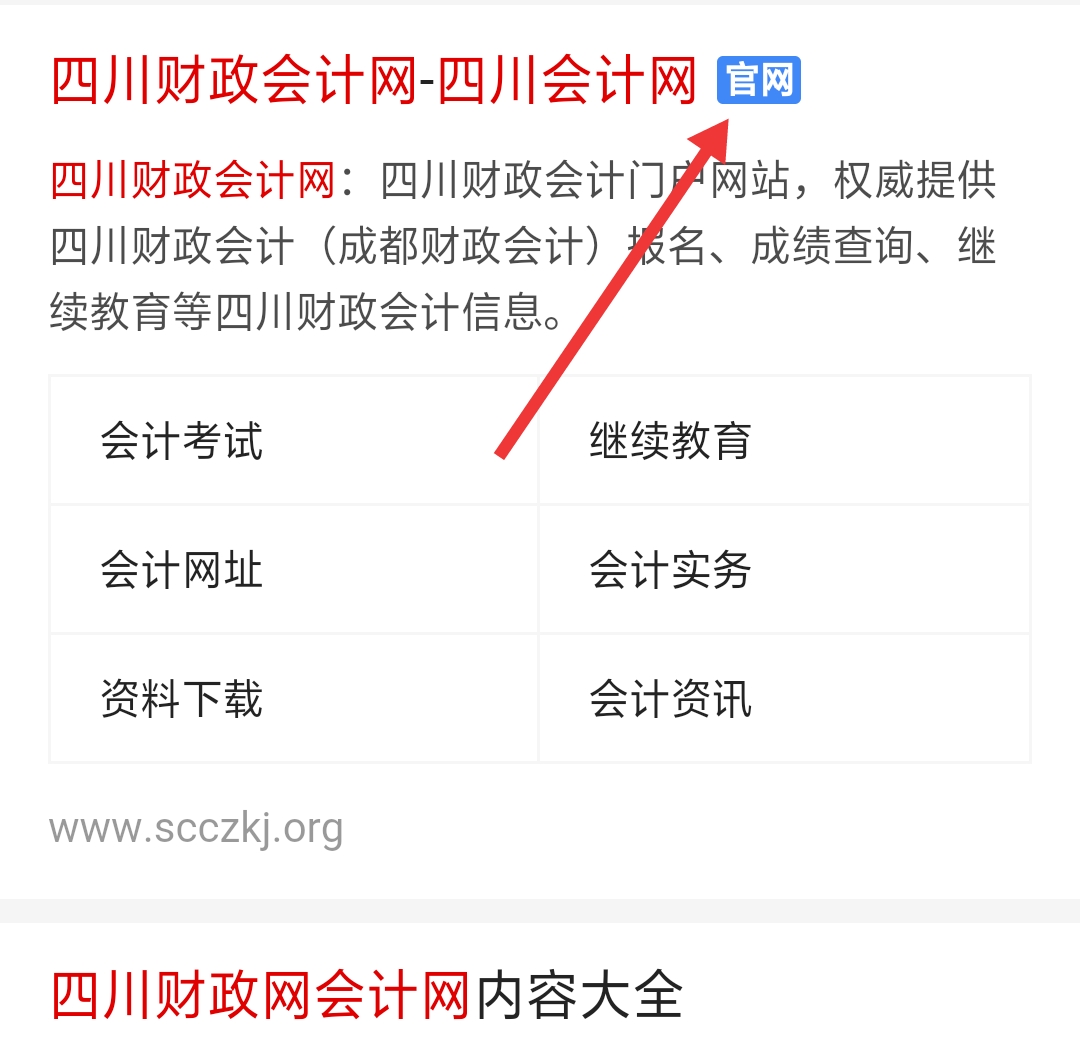 四川财政网会计网官网
