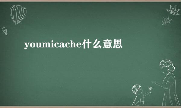 youmicache什么意思