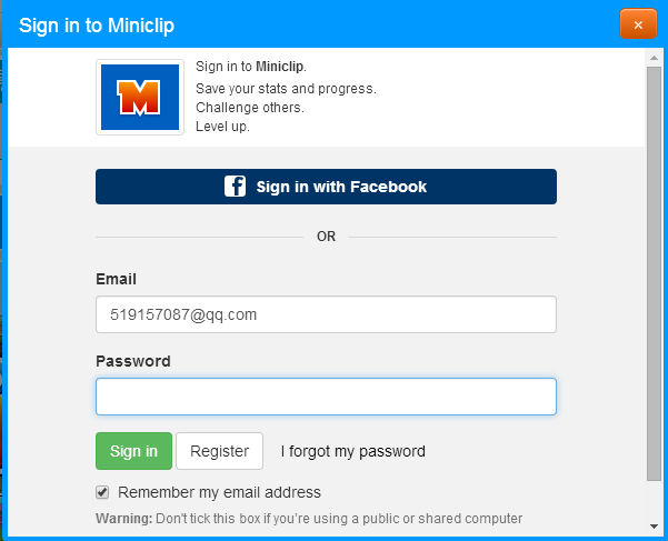 miniclip怎么注册