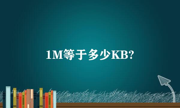 1M等于多少KB?