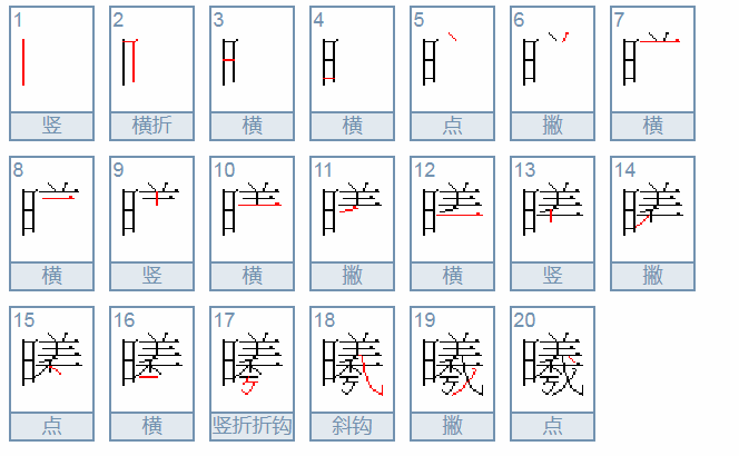 曦怎么读音是什么