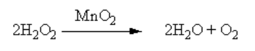 过氧化氢制氧气的化学方程式