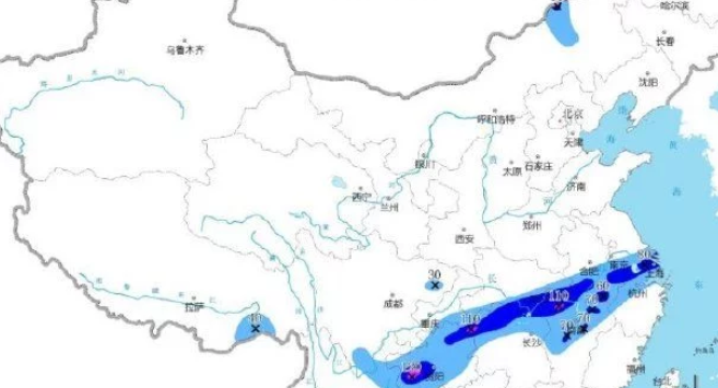 全国13省市区有大到暴雨，最严重的是哪些地区？