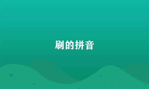 刷的拼音