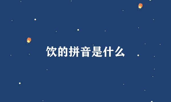 饮的拼音是什么