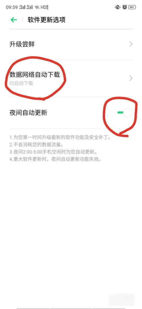 手机系统自动更新怎么关闭