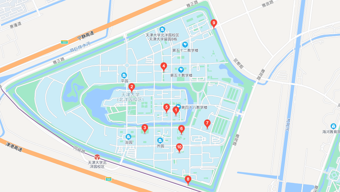 天津大学新校区在哪个区？