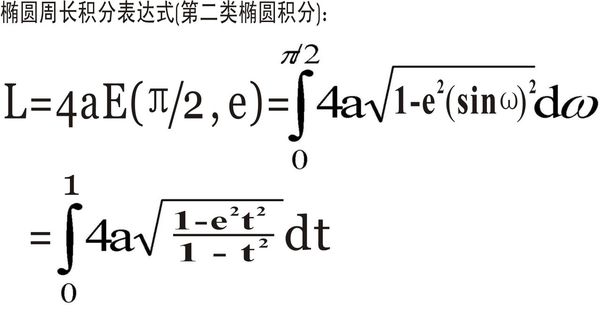 椭圆周长正确计算公式