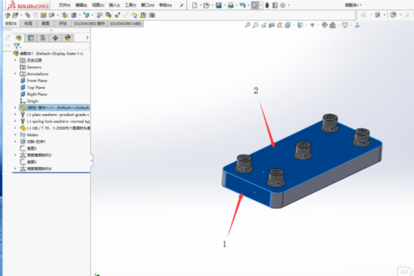 SOLIDWORKS中的爆炸图怎么做，怎么进行修改