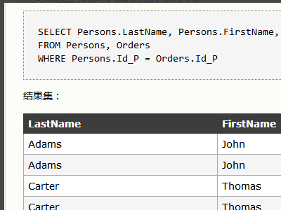 sql语句中的full join具体是怎么回事啊？