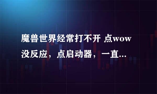 魔兽世界经常打不开 点wow没反应，点启动器，一直显示正在更新暴雪启动程序