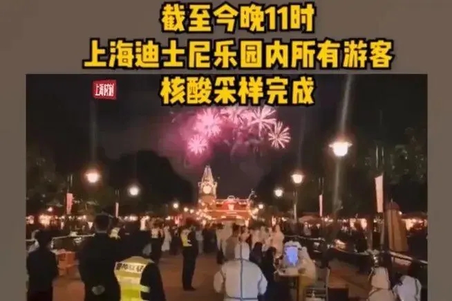 上海迪士尼这一幕看哭了，3万多人全阴性，你觉得这是一场怎样的经历？