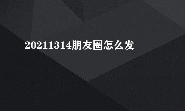 20211314朋友圈怎么发