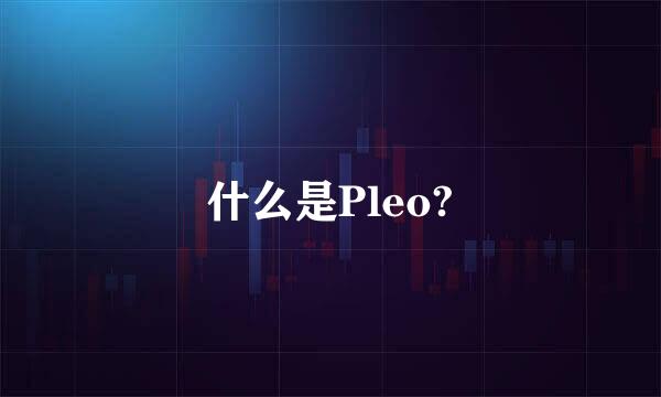 什么是Pleo?