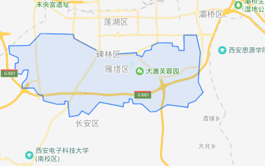 西安市雁塔区有哪些街道办？