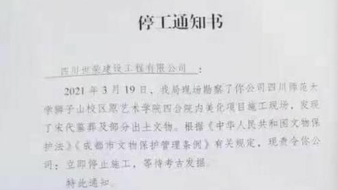 四川师范大学发现了宋代的古墓，具体是怎么回事呢？