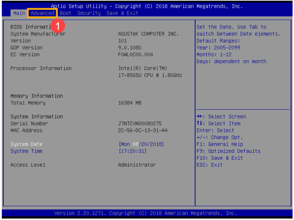 华硕n61vn如何升级bios