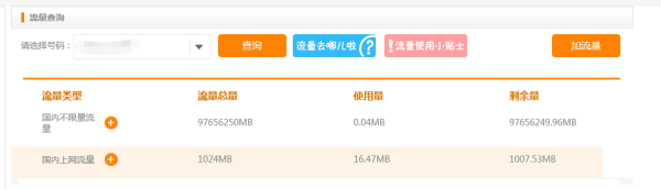 电信怎样查流量?