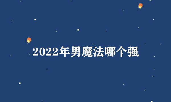 2022年男魔法哪个强