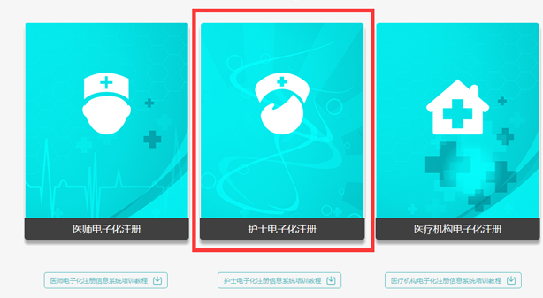 护士电子化注册