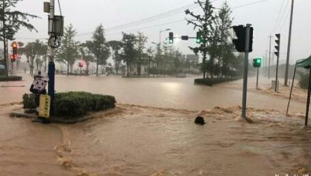 歙县高考语文因暴雨延期，现场的水情到底有多严重？