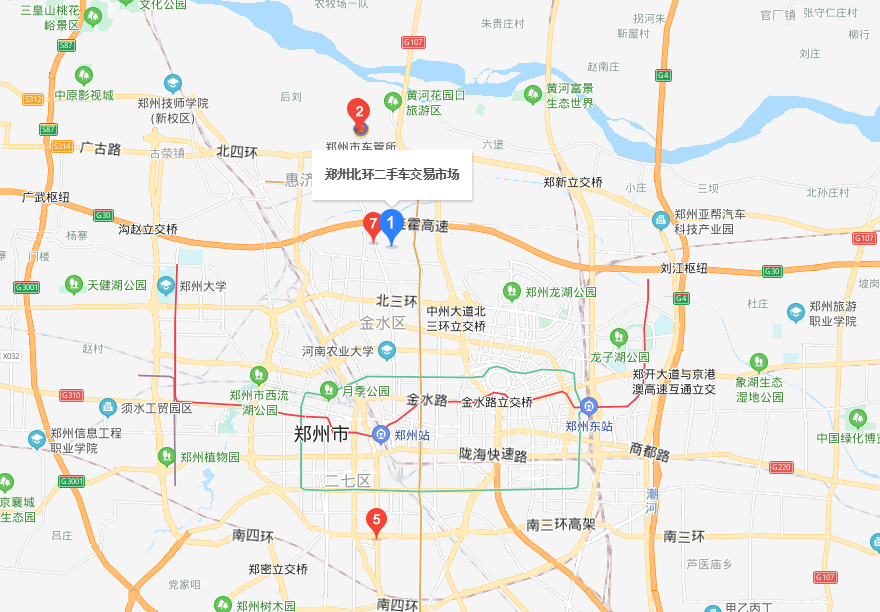 郑州二手车交易市场在哪里