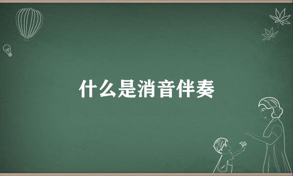 什么是消音伴奏