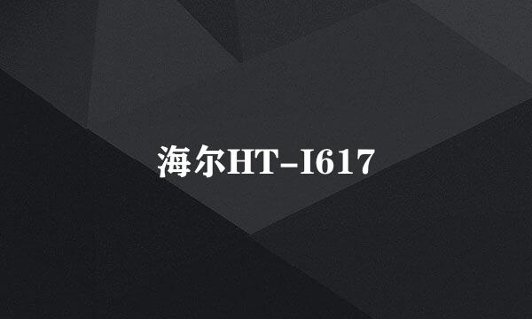 海尔HT-I617