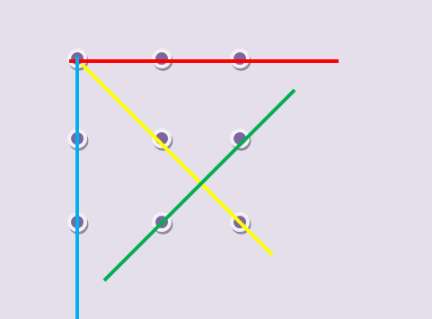 九个点用四条线连起来怎么做?