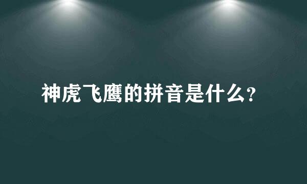 神虎飞鹰的拼音是什么？