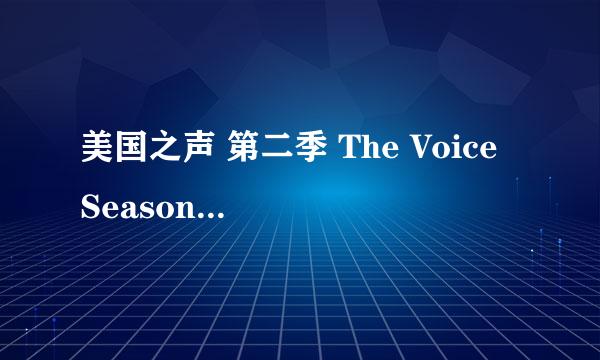 美国之声 第二季 The Voice Season2 视频下载