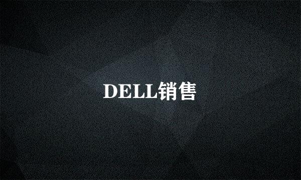 DELL销售