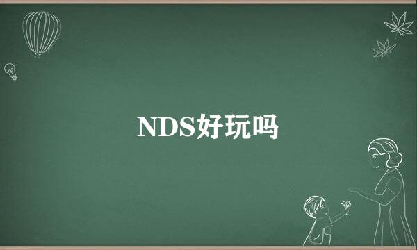 NDS好玩吗