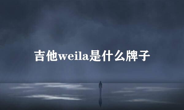 吉他weila是什么牌子