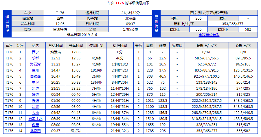 兰州到北京火车经过那些站