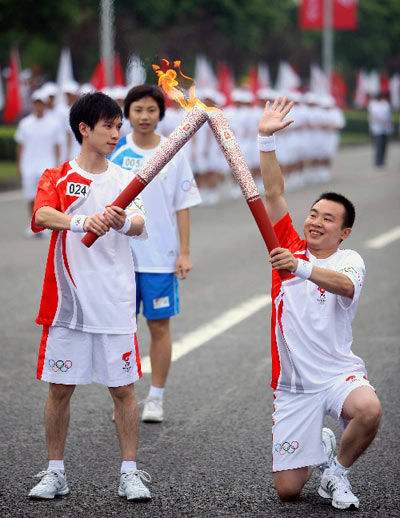 2008奥运会中国火炬手名单