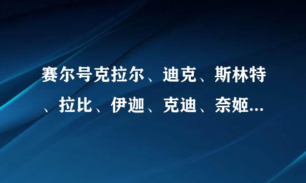 赛尔号克拉尔、迪克、斯林特、拉比、伊迦、克迪、奈姬哪个值得练？说原因。给高分