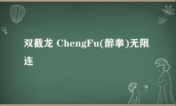 双截龙 ChengFu(醉拳)无限连