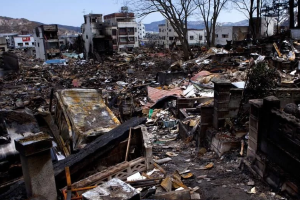 日本放祈愿风筝纪念大地震10周年，这画风有多“诡异”？