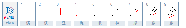 珍的意思和含义是什么？