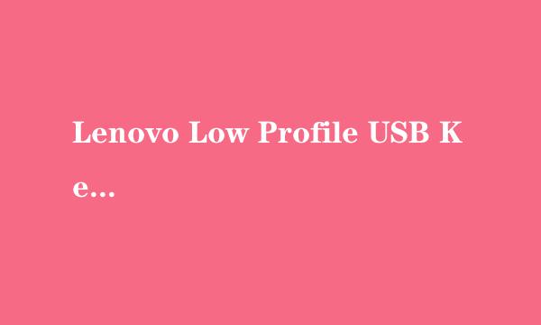 Lenovo Low Profile USB Keyboard 在哪里？