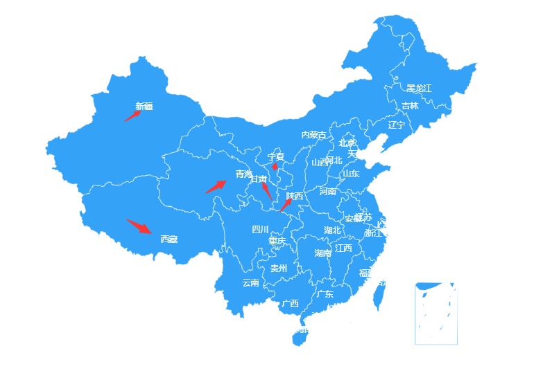 中通快递西北六省区指的是哪几个省