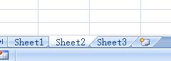 excel 2003 工作表标签不见了怎么办？