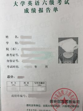 英语六级多少分算过线?