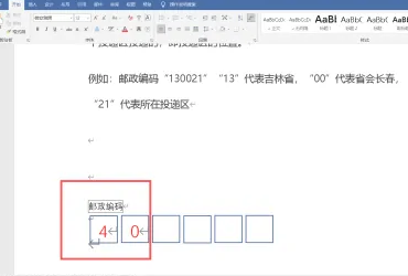 邮编格式正确填写