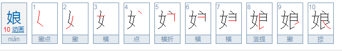 娘的拼音怎么打