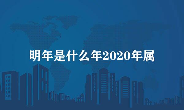 明年是什么年2020年属