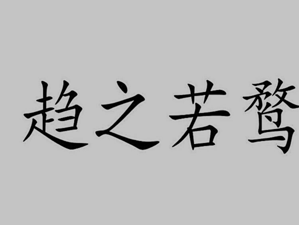 趋之若鹜是什么意思