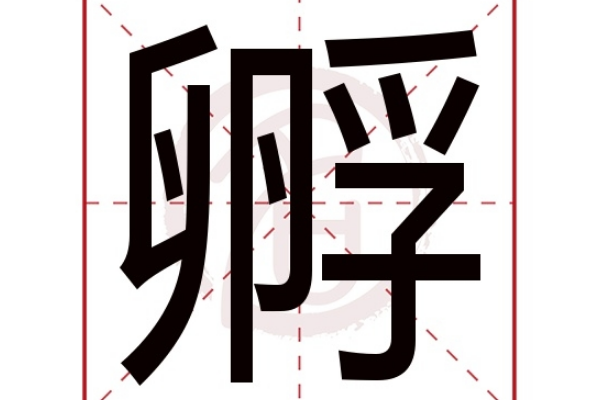 孵组词 字词